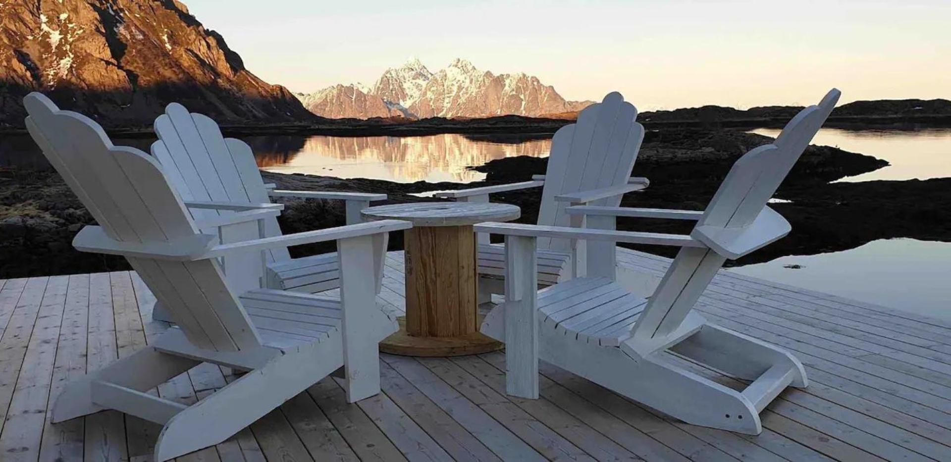 Valberg High Quality Seaview Cabin Luaran gambar