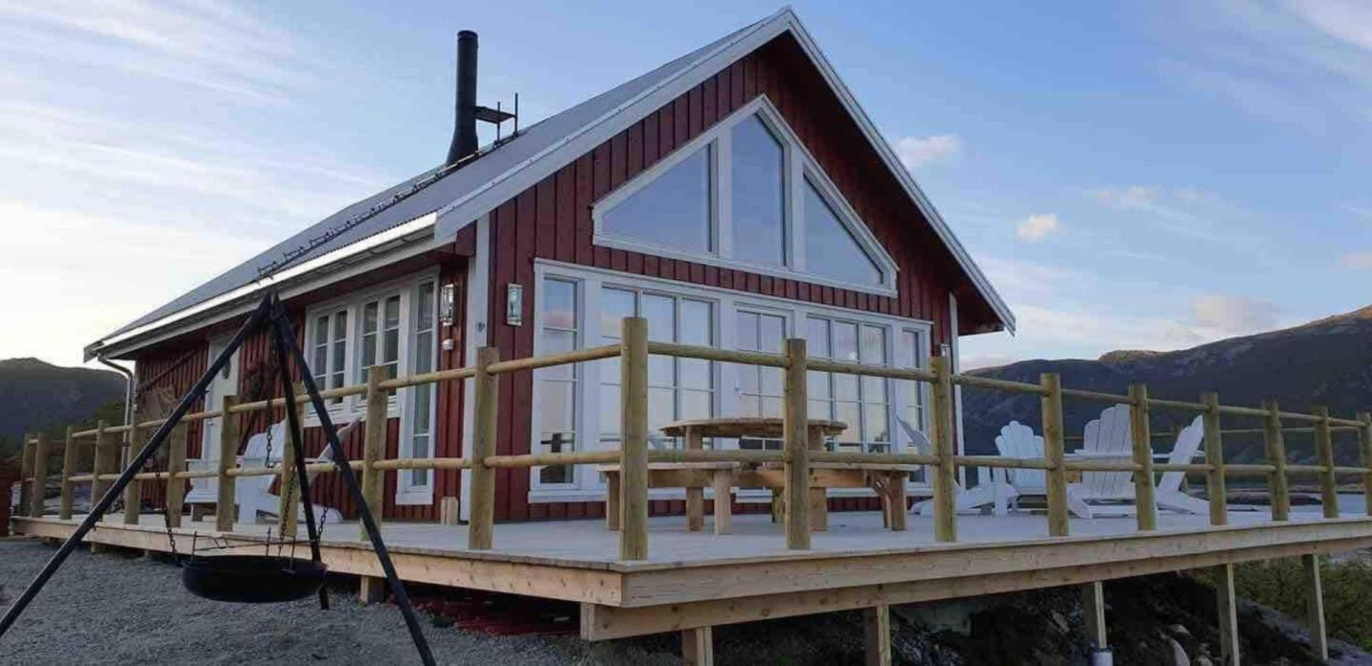 Valberg High Quality Seaview Cabin Luaran gambar