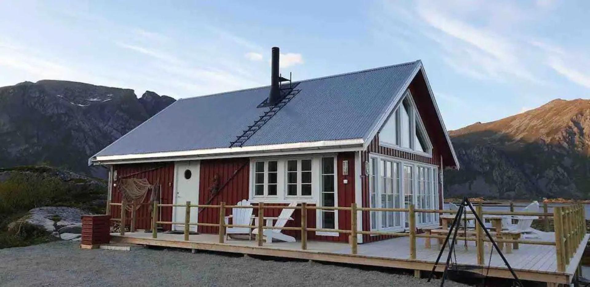 Valberg High Quality Seaview Cabin Luaran gambar